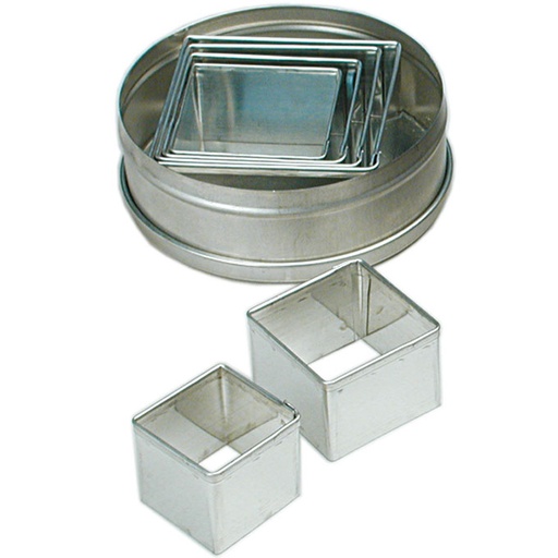 [PI-STP59] UTSTICKARE KVADRAT 6-set