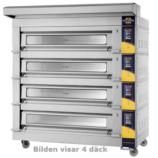 [MC-ART-93001] DECK OVEN Macadams Artisan 3-pan 1-deck