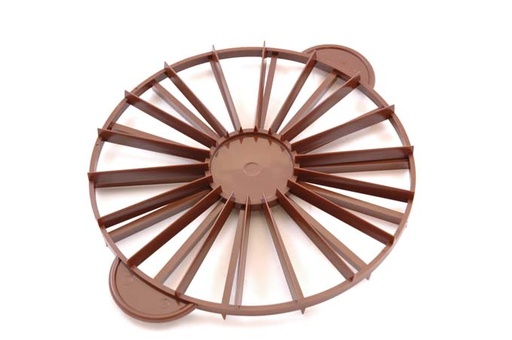 [LA-33567] KAKEDELER ø265mm 14/18-biter Plast 