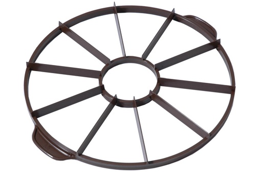 [LA-33550] LAGKAGEDELER ø265mm 10-biter Plast 