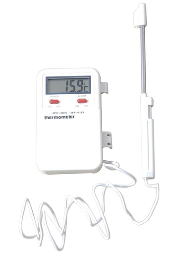 [PI-TH5986S] TERMOMETER -50..+260°C Nål med 1m kabel 