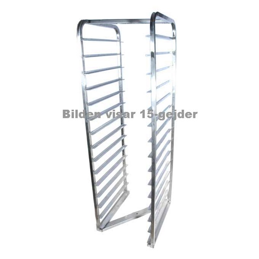 [ORRX-Z5070L22W] OVEN RACK 50x70 22-rung CHASSIS Z-type Wide rungs 