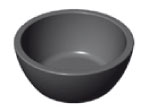 [PI-PIASTRA-2] BAKING PLATE Cookmatic ROUND 30x ø40x18mm