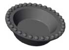 [PI-PIASTRA-A] BAKING PLATE Pavoni Cookmatic ROUND 13x ø68x18,5mm