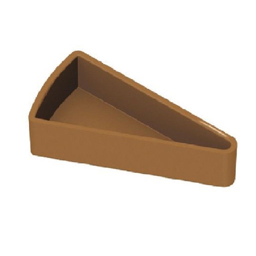 [PI-PIASTRA-18] BAKING PLATE Pavoni Cookmatic TRIANGULAR 14x 