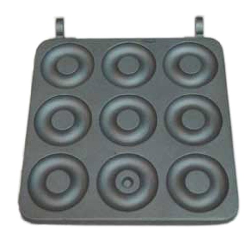 [EN-31-40761] STEKPLATTA VÅFFELJÄRN DONUT 9 våfflor 'BakingSystem' **OUTLET**