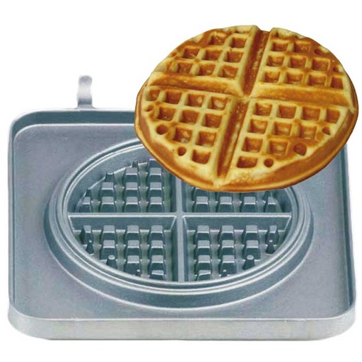 [EN-31-40733] BAKING PLATE BELGIAN WAFFLE ROUND  'BakingSystem' **OUTLET**