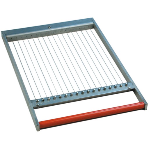 [PI-TCH22,5] SKJÆRERAMME 22,5mm til kakeskjærer Pavoni BCD dobbel 