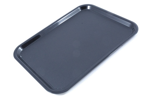 [VO-3628-10] SERVING TRAY CAFÉ 28x36 BLACK **OUTLET**