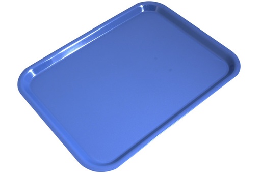 [VO-3628-07] SERVING TRAY CAFÉ 28x36 Dark BLUE **OUTLET**
