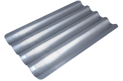 [BTRX-5076] FLUTED TRAY GN1/1 4 BAGUETTE