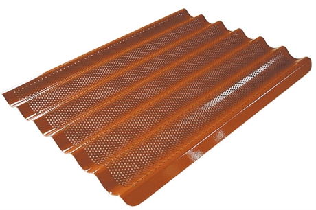 [BTRX-5087-re] FLUTED TRAY 45x60 6 BAGUETTE RilonElast