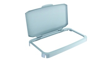 [DB-1800500050] LOCK till BINGE 60L GRÅ med GÅNGJÄRN