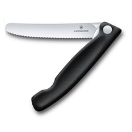 [VX-67833FB] FOLDABLE KNIFE 110mm Serrated Round tip VICTORINOX
