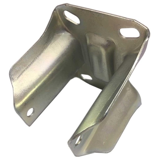 [TR-404452] HJULGAFFEL ø100mm Fästplatta FAST Galvaniserat stål 