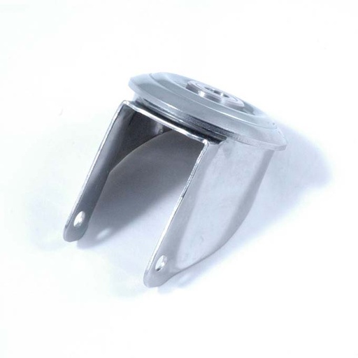 [TR-050739] CASTOR BRACKET ø100mm Centre hole Stainless steel