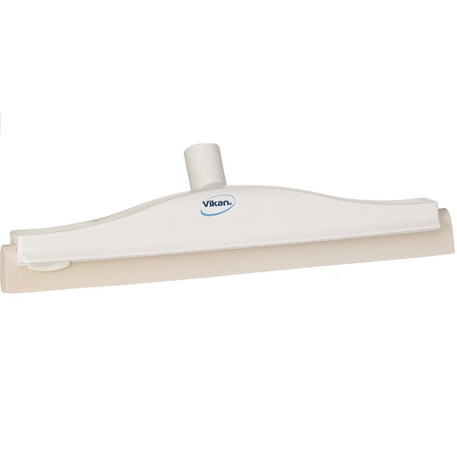[VK-77625] GOLVSKRAPA 405mm Hygienisk Med utbyteskassett VIT