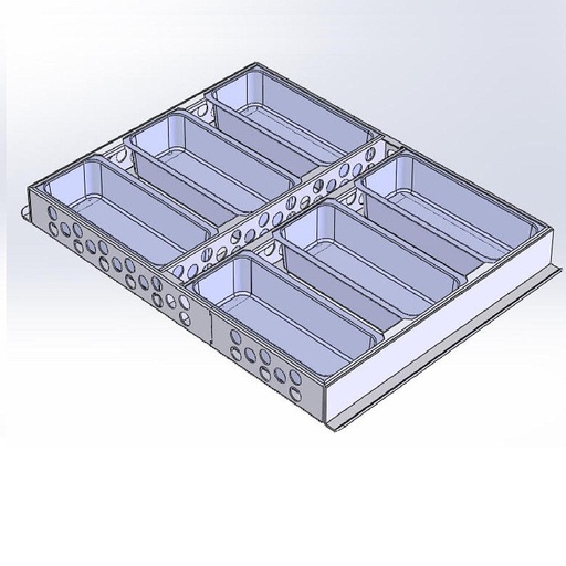 [DDRX-14794-re] FORMSET 50x70 6x1,7L DD-typ 283mm RilonElast