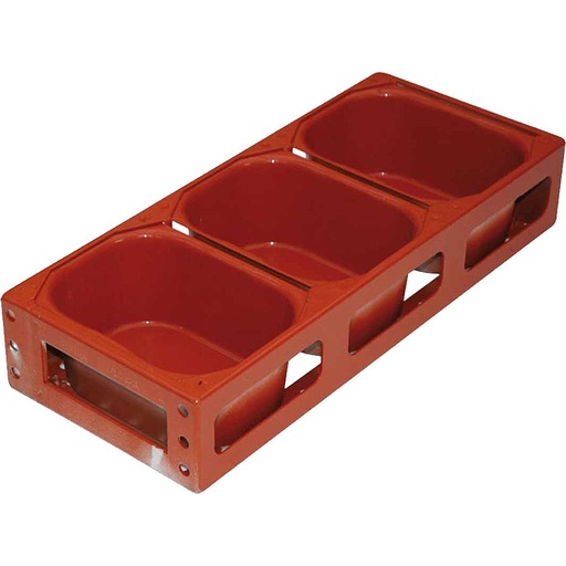 [DDRX-14761-re] FORMSÆT 50x25 3x2,9L DD-type 233mm RilonElast FARMHOUSE