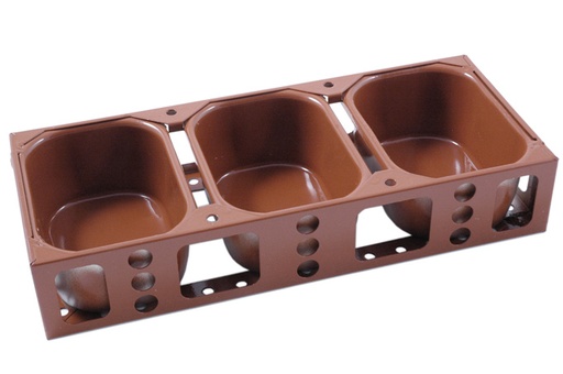 [DDRX-16136-re] TIN SET 46x19 3x1,6L DD-type 175mm FARMHOUSE 400g RilonElast 