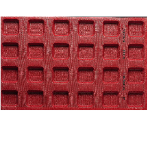 [PI-FF04] SILIKONMATTA 40x60 FYRKANTIG 24st 65mm