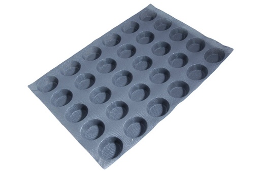 [MA-010868] SILICONE MAT  40x60 OVAL 30st 71mm 