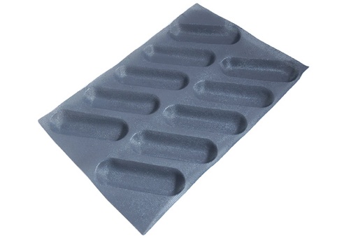 [MA-010793] SILICONE MAT  40x60 BAGUETTE 10st 200mm 