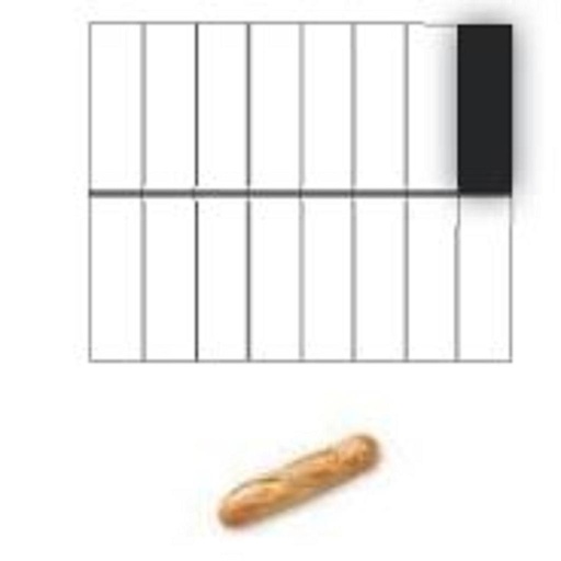 [SE-MSG160802P] CUTTING GRID 8x2 16 x