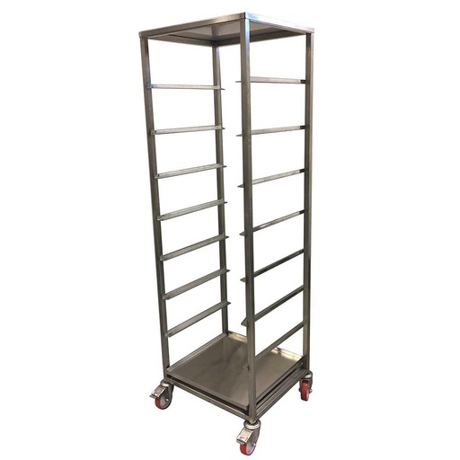 [SRRX-14764] DISHWASHER RACK TROLLEY 50x50 9-rung