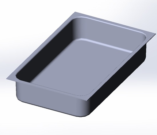 [STRX-14772] TIN PAN 2,2L 280mm Deep drawn FOCACCIA