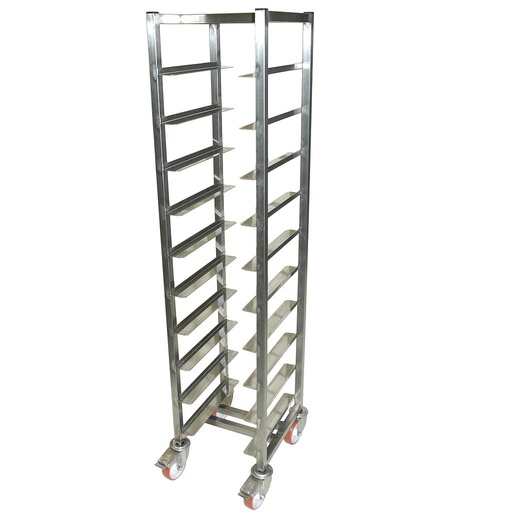 [SRRX-BV2836] SERVING TRAY TROLLEY CAFÉ 28x36 10-rung