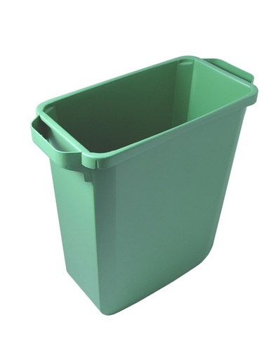 [DB-1800496020] BIN 60L RECTANGULAR GREEN