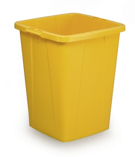 [DB-1800474030] BIN 90L SQUARE YELLOW